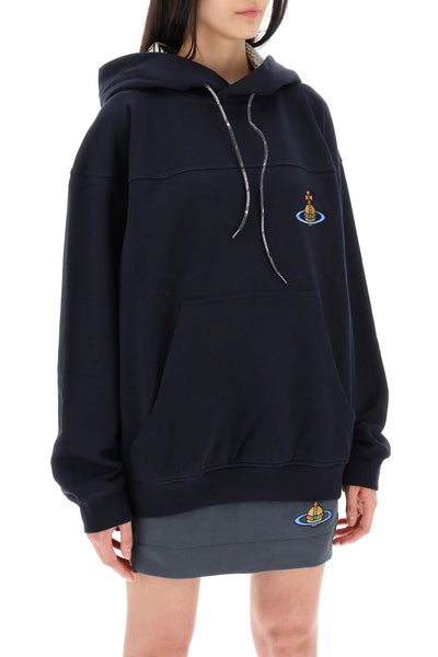 hooded sweatshirt 3I01000NJ006O NAVY