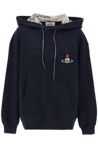 hooded sweatshirt 3I01000NJ006O NAVY