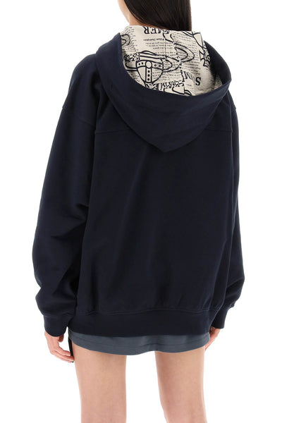 hooded sweatshirt 3I01000NJ006O NAVY