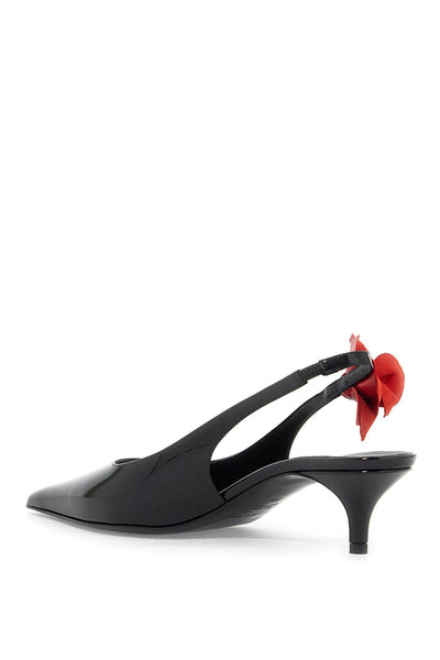 slingback décolleté 407724 BLACK