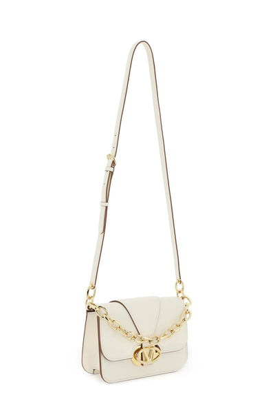 small vlogo o'clock shoulder bag 4W0B0N47ZFJ IVORY