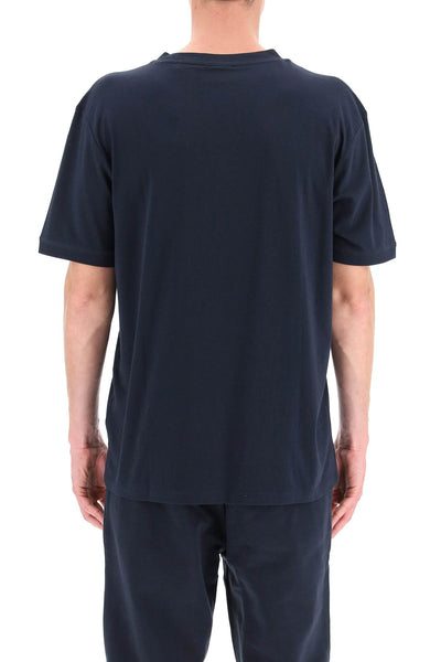 diragolino logo t-shirt 50447978 DARK BLUE