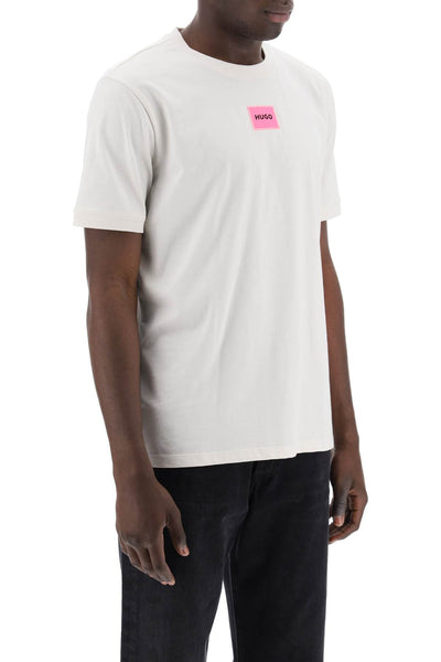 Hugo diragolino logo t-shirt 50447978 OPEN WHITE