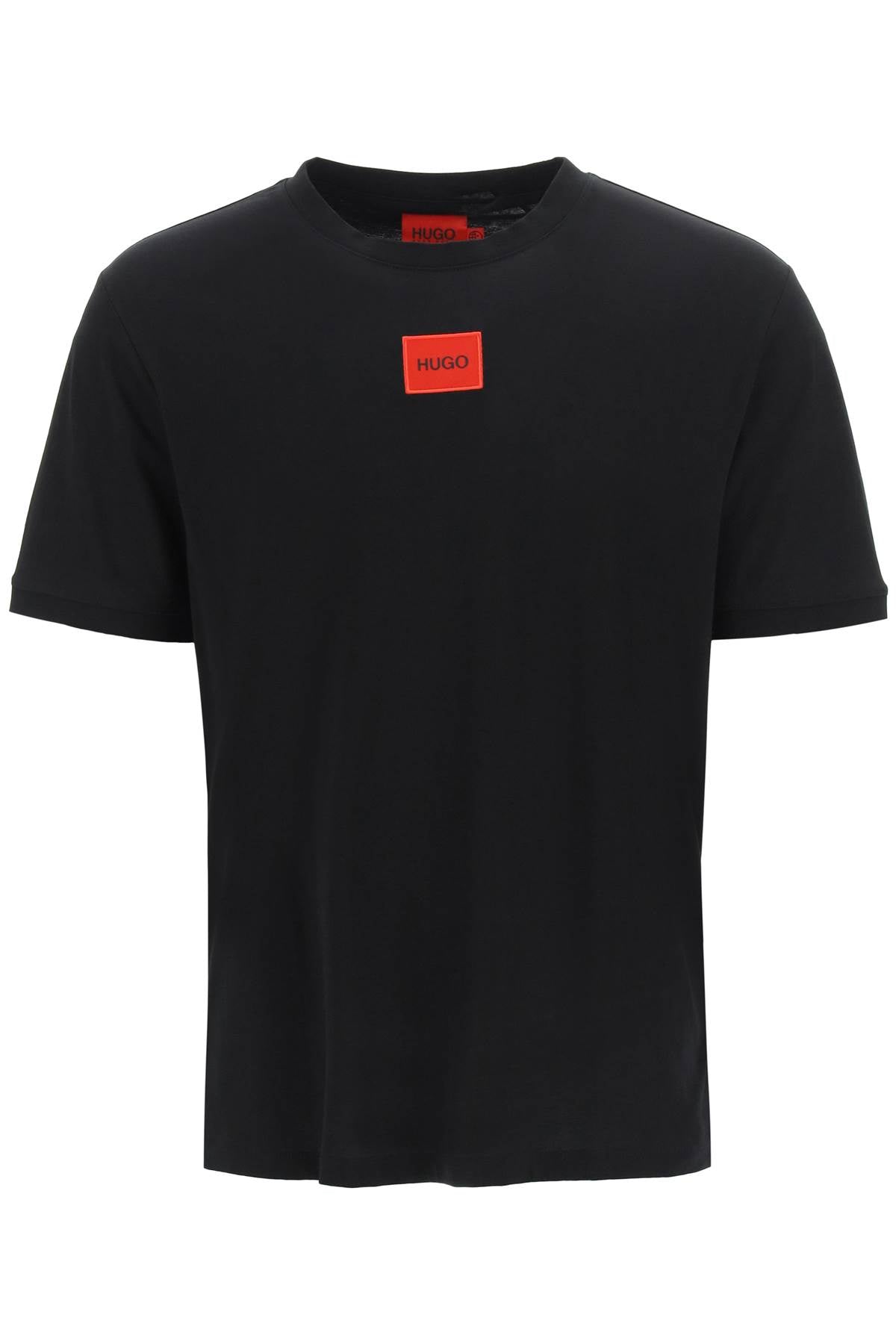 diragolino logo t-shirt 50447978 BLACK