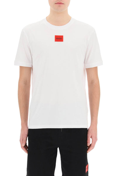 diragolino logo t-shirt 50447978 WHITE