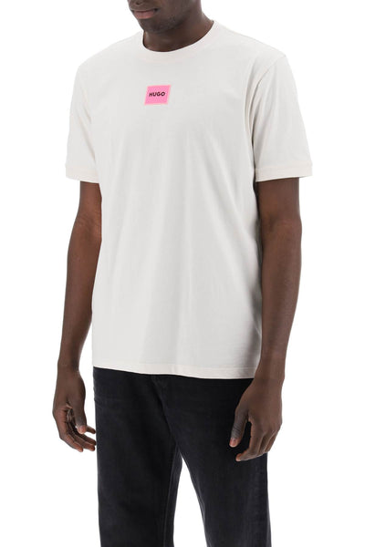 Hugo diragolino logo t-shirt 50447978 OPEN WHITE