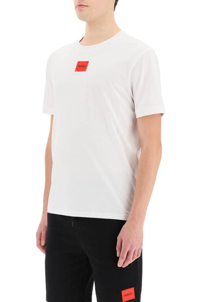 diragolino logo t-shirt 50447978 WHITE