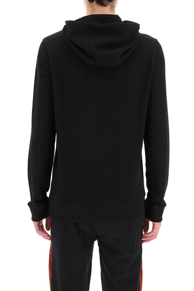 daratschi logo patch hoodie 50458700 BLACK