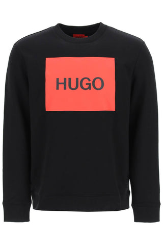 duragol logo box sweatshirt 50467944 BLACK