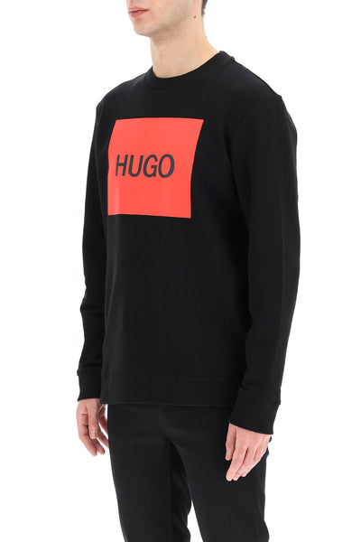 duragol logo box sweatshirt 50467944 BLACK