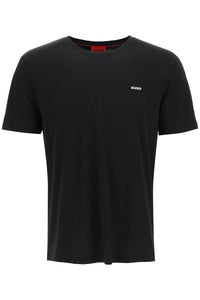 Hugo oversized t-shirt with logo 50466158 BLACK 001