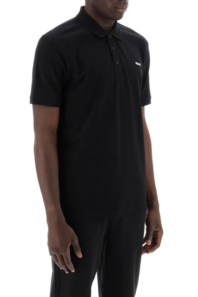 cotton piquã© donos polo shirt 50466182 BLACK