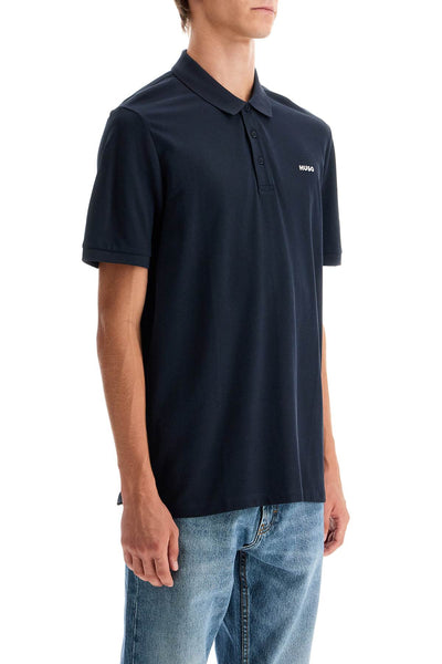 cotton piquã© donos polo shirt 50466182 DARK BLUE