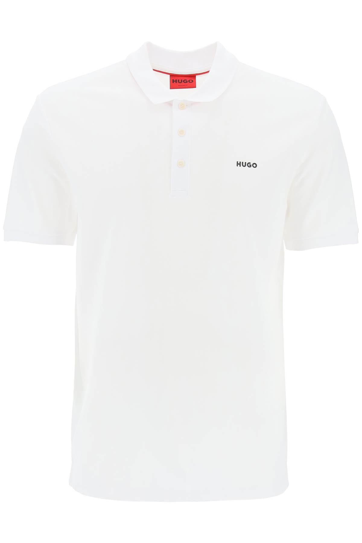 cotton piquã© donos polo shirt 50466182 OPEN WHITE