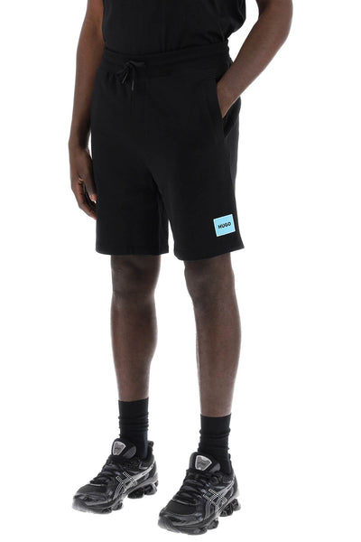 Hugo diz sweat shorts 50466196 BLACK 009