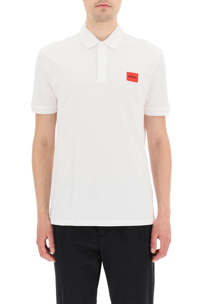 dereso slim fit polo shirt 50490770 WHITE