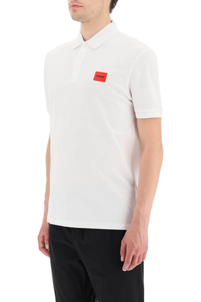 dereso slim fit polo shirt 50490770 WHITE