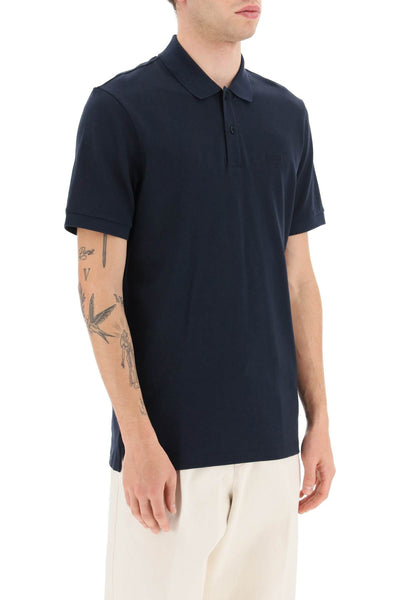 organic cotton pallas polo shirt 50468362 DARK BLUE