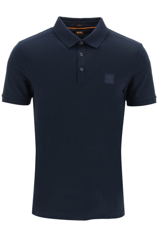 slim fit passenger polo shirt 50507803 DARK BLUE