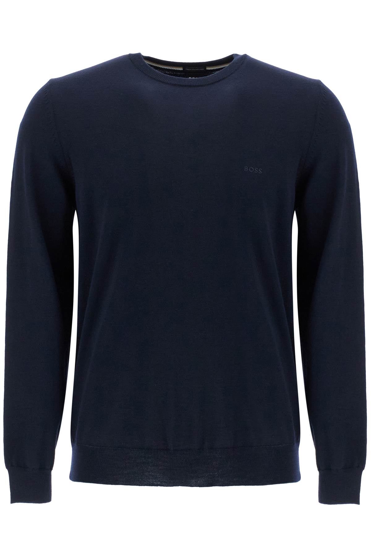 'botto' light wool sweater 50476364 DARK BLUE