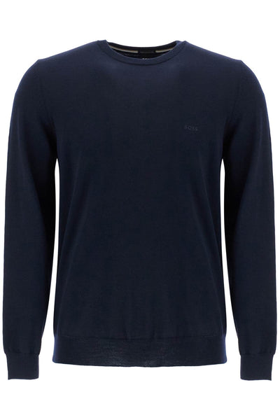 'botto' light wool sweater 50476364 DARK BLUE