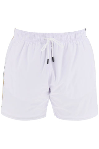 Boss "seaside bermuda shorts with tr 50491594 WHITE