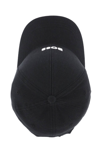 baseball cap with embroidered logo 50495121 BLACK