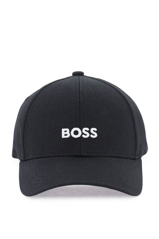 baseball cap with embroidered logo 50495121 BLACK