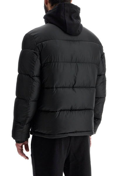 regular fit black puffer jacket 50505904 BLACK