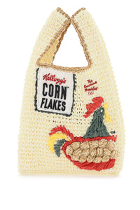 corn flakes mini tote bag 5050925190251 CHALK