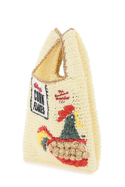 corn flakes mini tote bag 5050925190251 CHALK