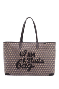 ANYA HINDMARCH i am a plastic bag zipped motif tote | Italystation.com - Shop Now at italystation.com