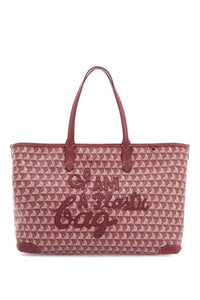 i am a plastic bag zipped motif tote bag 5050925195065 DAMSON