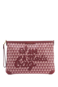 "clutch bag with plastic bag motif 5050925196277 DAMSON