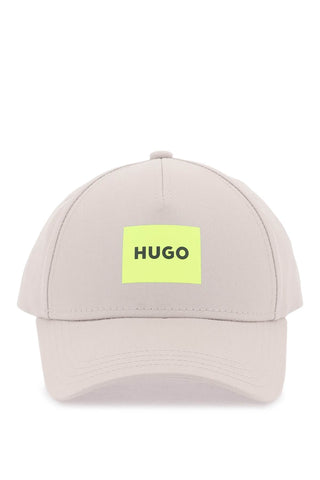 Hugo baseball cap with patch design 50513365 LIGHT PASTEL GREY