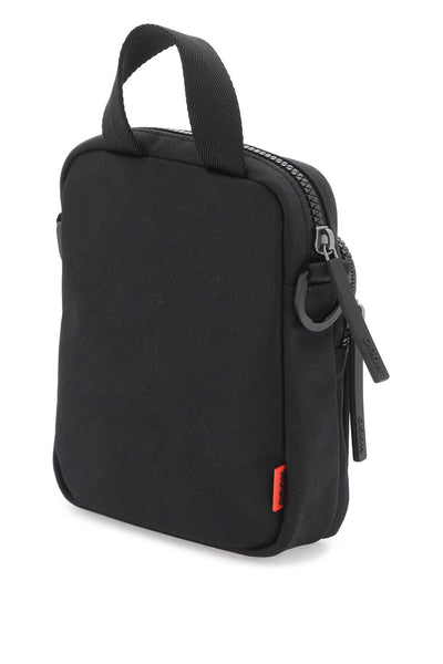 Hugo nylon shoulder bag with adjustable strap 50516606 BLACK