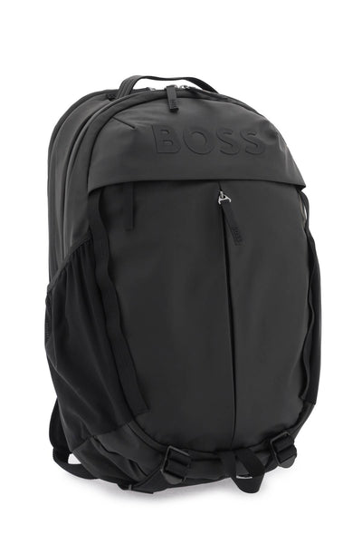 Boss 科技布料塗佈背包 50516891 黑色