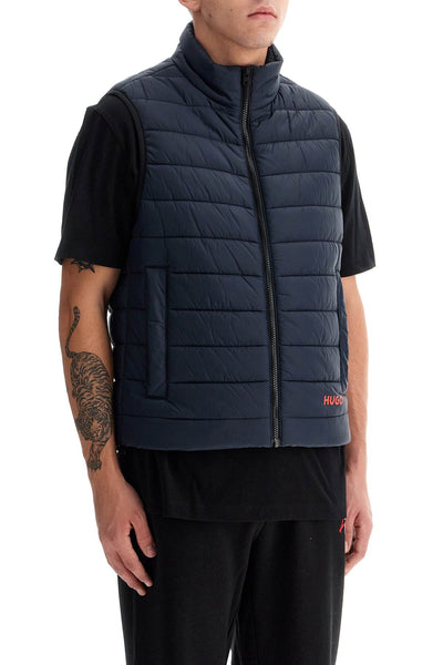 padded brentino vest 50517743 DARK BLUE