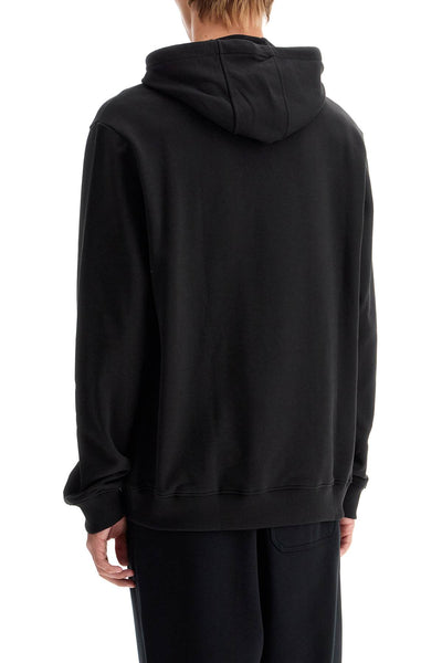 sweatshirt with hood 50520159 BLACK