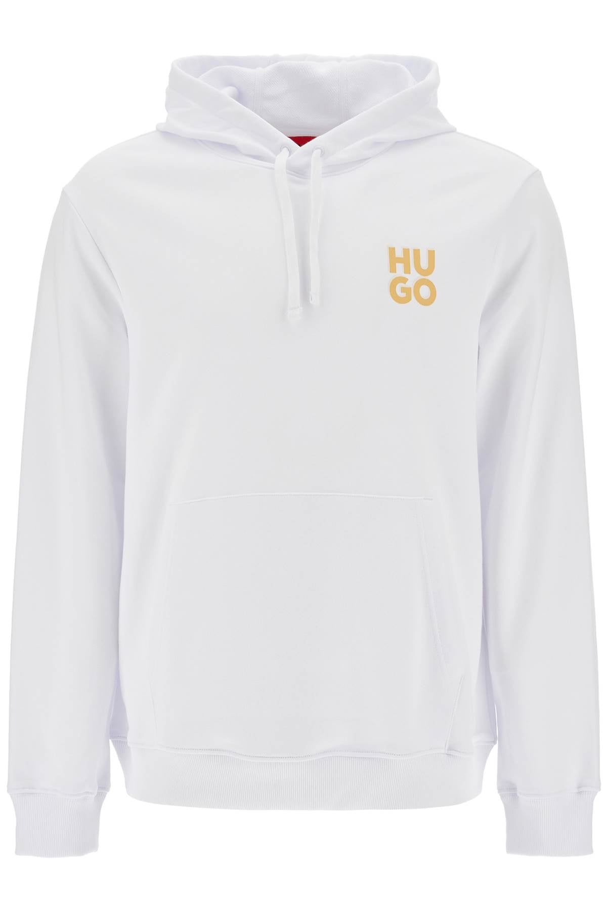 sweatshirt with hood 50520159 WHITE