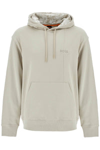 hooded sweatshirt with 50521513 LIGHT BEIGE