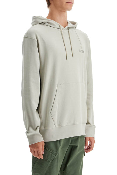 hooded sweatshirt with 50521513 LIGHT BEIGE