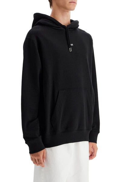 hooded sweatshirt with graphic print 50522641 BLACK