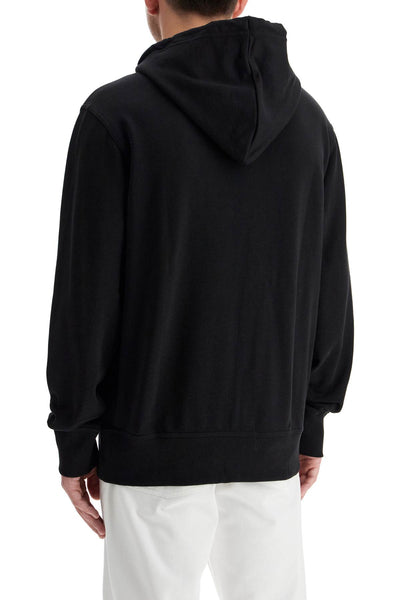 hooded sweatshirt with 50523074 BLACK