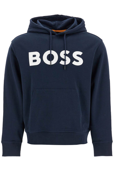 hooded sweatshirt with 50523074 DARK BLUE