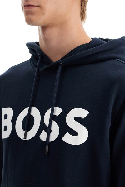 hooded sweatshirt with 50523074 DARK BLUE