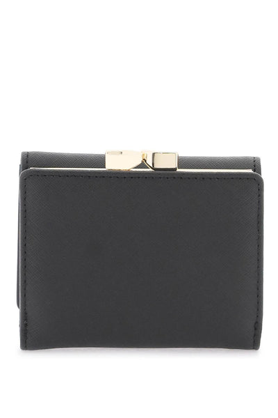 small frame saffiano wallet 51010018L001NPF BLACK
