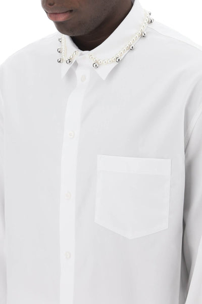 "shirt with pearls and bells 5144B 1025 WHITE PEARL2