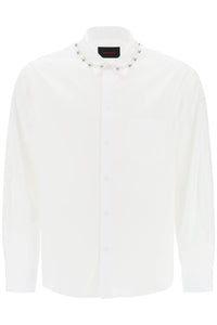 "shirt with pearls and bells 5144B 1025 WHITE PEARL2