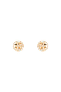 miller pavé stud earrings 53422 TORY GOLD / CRYSTAL